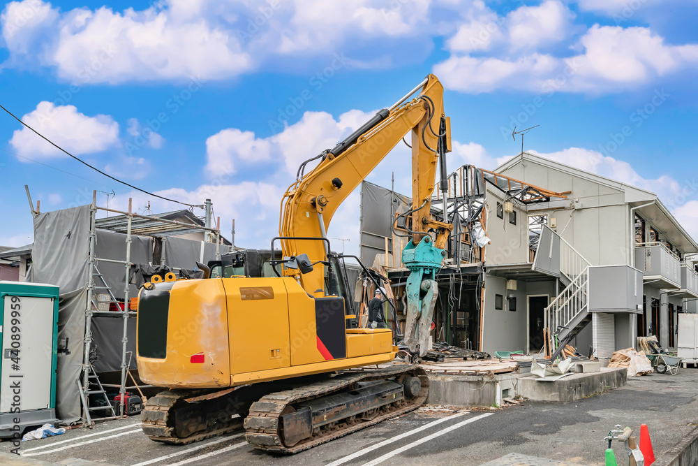 建築・土木・解体作業の現場